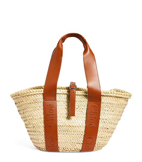 chloe summer raffia bag.